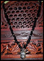 Pewter Onyx Necklace-2